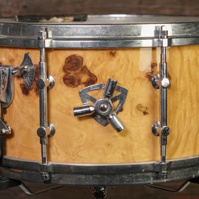 Lang Percussion 7x14" Gladstone 3-Way Snare Drum - Chestnut Veneer image 1