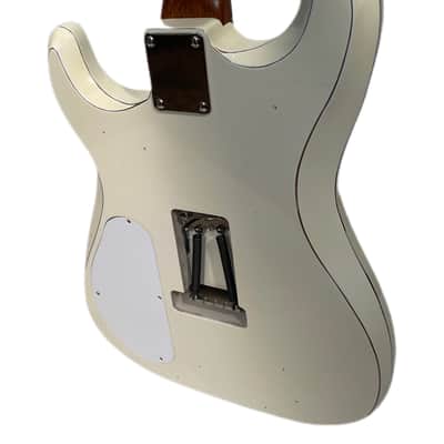 Fiam Guitars Mirari F5 2022 Aged White over Gold, by past Ronin luthier Izzy Lugo (Authorized Fiam Dealer) image 17