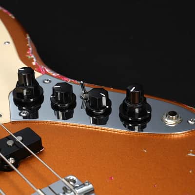 Dhatarattha DEB5 Jazz Bass 5 string - PAISLEY RELIC image 7