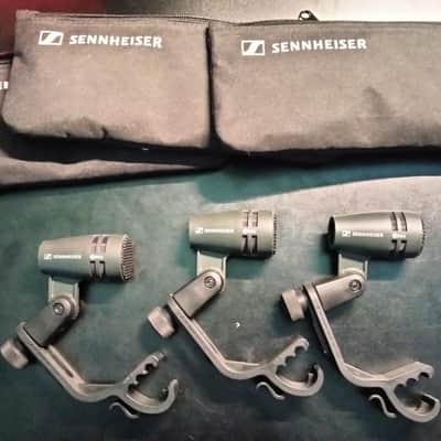 Sennheiser e604 Clip-On Drum Mics (3-Pack) Gray image 1