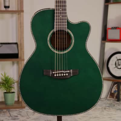 Takamine LTD2025 Limited Edition Acoustic Guitar - Ebony Fingerboard, Green image 1