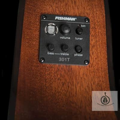 Washburn WLO12SE Woodline 10 Series Acoustic-Electric All Mahogany Orchestra; Free Shipping image 9