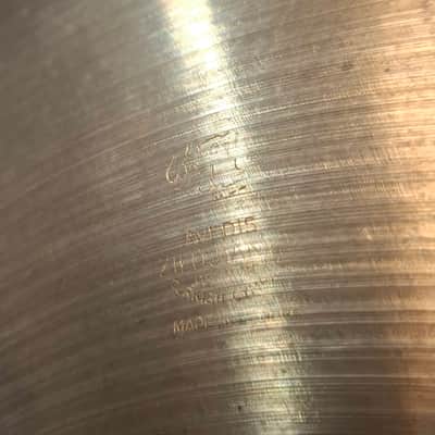Zildjian Avedis Hollow Logo 1978 - 1982 - Crash 18' image 3