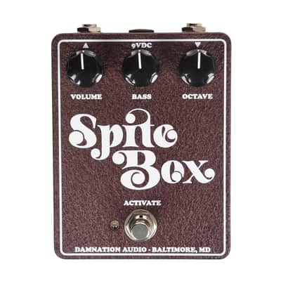 Damnation Audio Spite Box Fuzz Pedal Retro Mauve image 1