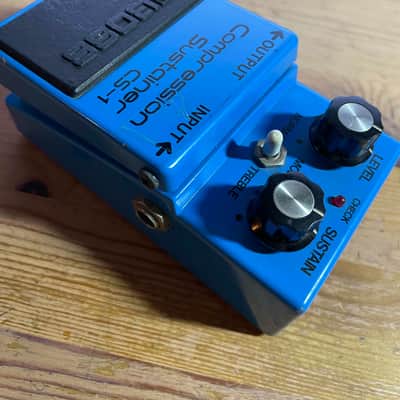 Boss CS-1 Compression Sustainer (Black Label) 1978 - 1982 - Blue image 10