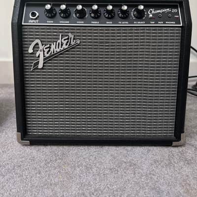 Fender Champion 20 20-Watt 1x8" Guitar Practice Amp 2013 - 2024 - Black image 1