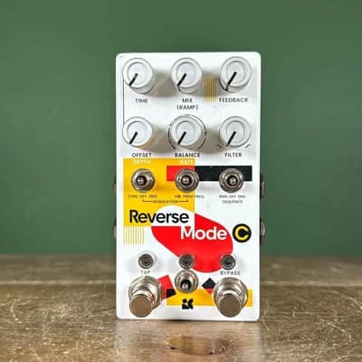 Chase Bliss Audio Reverse Mode C 2023 - White Graphic image 2