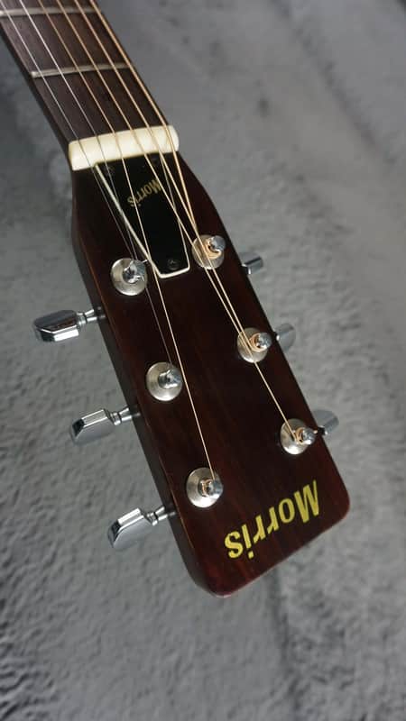 Morris F-18 Japan Folk Acoustic Guitar | Reverb