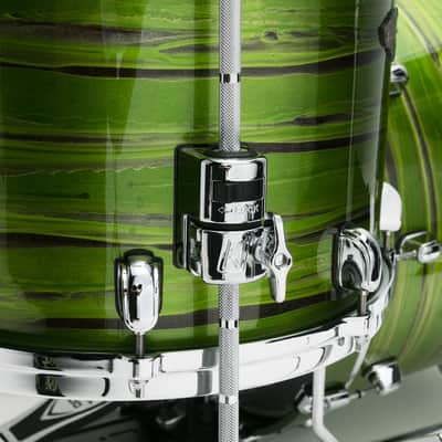 Tama WBS30RS-LSO Starclassic Walnut/Birch Lacquer Shell Kit 3 pcs - Lacquer Shamrock Oyster/Chrome HW image 5