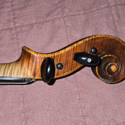 Vintage1922 American 4/4 Violin by FE Beardsley Traverse City Michigan Branded image 13