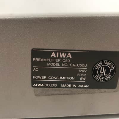 Vintage AIWA C50 Pre Amp image 6