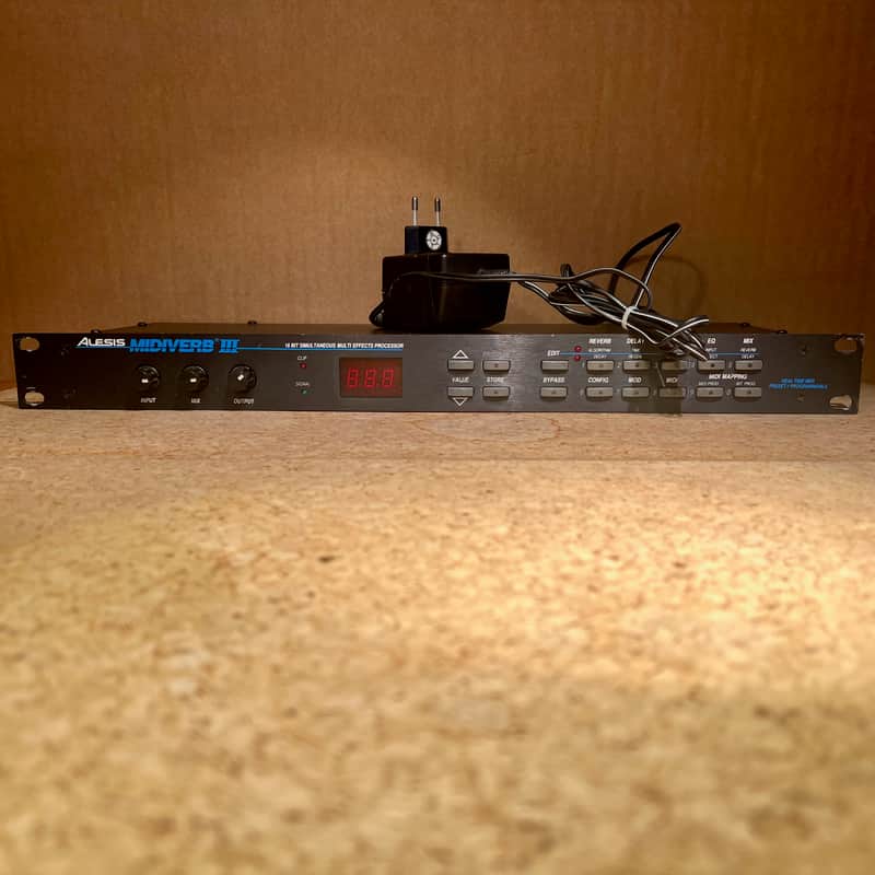1990s Alesis Midiverb III Black