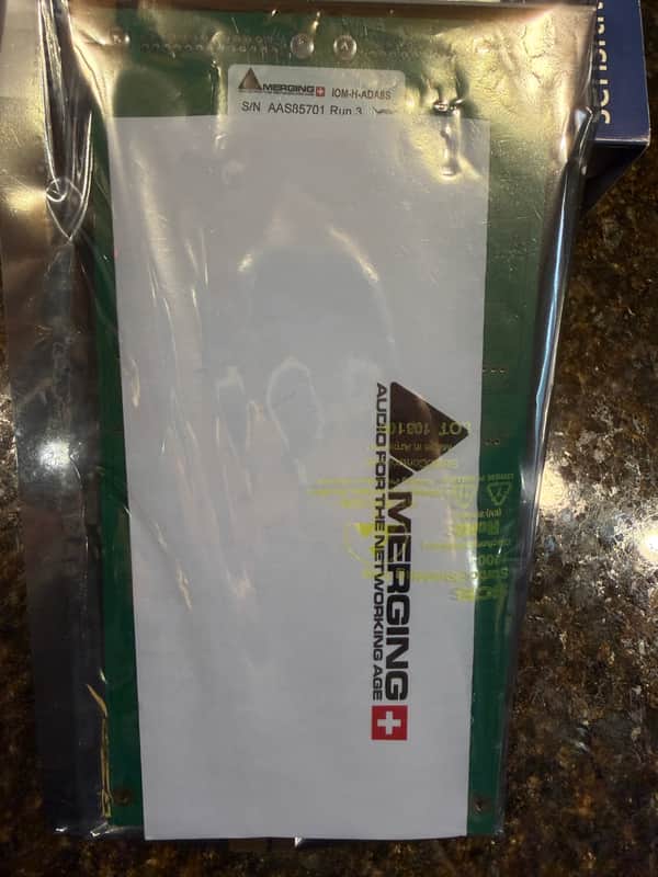 Merging Technologies ADA8S for HORUS, Hapi MK I and MK II. 8CH Mic Pre/Line I/0 Card image 1