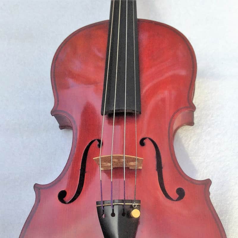 A French violin varnished in the Italian Monzino shop image 1