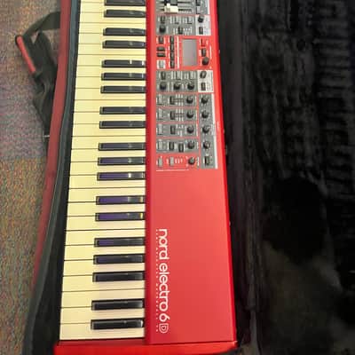 Nord Electro 6D SW73 Semi-Weighted 73-Key Digital Piano 2018 - 2022 - Red image 21