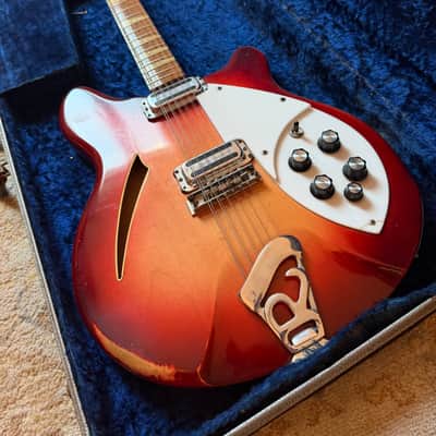 1965 Rickenbacker 360/12 Fireglo, Original Toaster Pickups, OHSC image 2