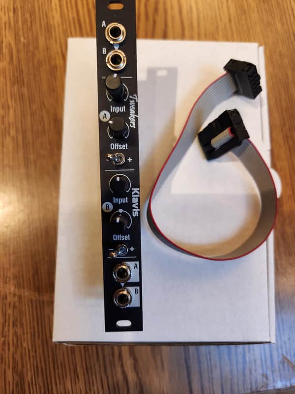 Klavis Tweakers (Black) - Dual gain/offset/polarity/mute CV processor [Never used] image 1