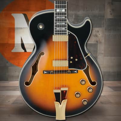 Ibanez George Benson Signature 6 String Electric Guitar w/Case - Brown Sunburst (GB10SEBS) image 1