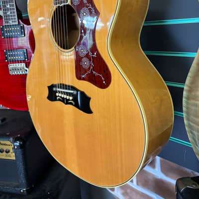 Kiso Suzuki J200 Jumbo Japan Circa. 1970's Acoustic Guitar | Reverb