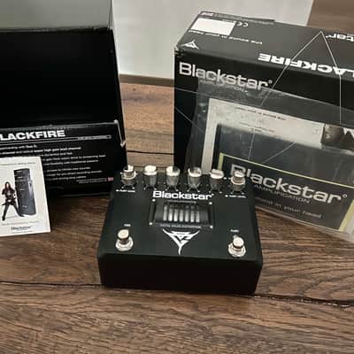 Blackstar HT-Blackfire Gus G Metal Valve Distortion 2010s - Black image 1
