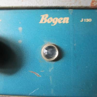 Bogen J130 Guitar Head, Series A94, 1955-58, Converted To Bassman image 3