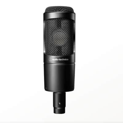 Audio-Technica AT2035 Large Diaphragm Cardioid Condenser Microphone