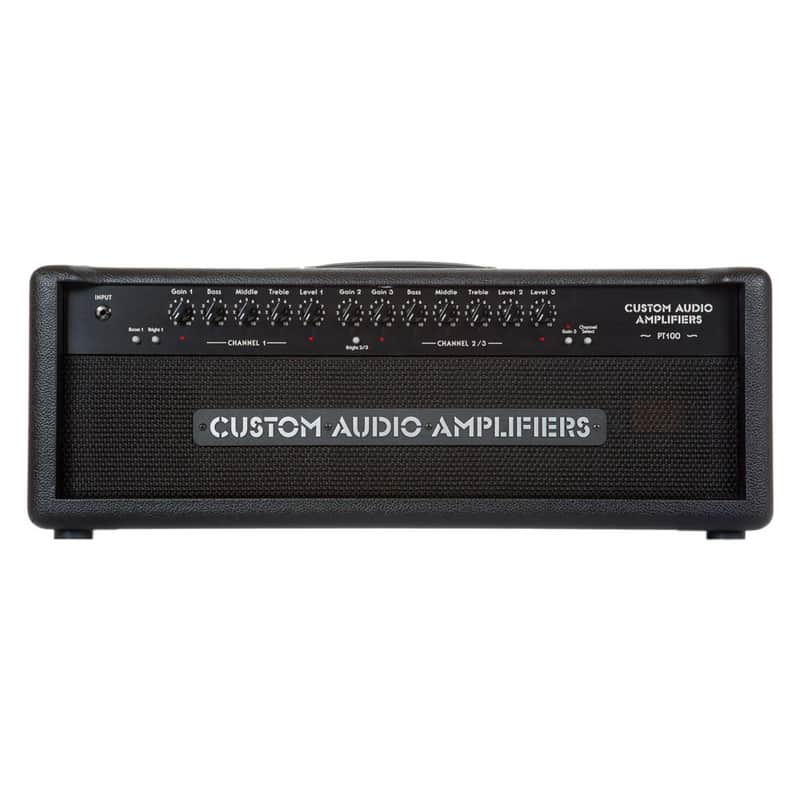 Custom Audio Amplifiers PT100 3-Channel 100-Watt Guitar Amp Head image 1