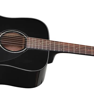 Fender CD-60 Dreadnought V3 DS - Walnut Fingerboard - Black image 14