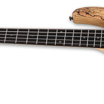 ESP LTD B-205SM Left Handed Electric Bass in Natural Satin image 4