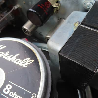 MARSHALL 1987 SILVER JUBILLEE 2554 1-12 50 watt COMBO LOW SN# INITIAL ROLLOUT! RARE! 1 OWNER image 14