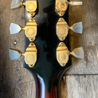 1962 Gibson L5CES in Sunburst finish with original hard shell case image 9
