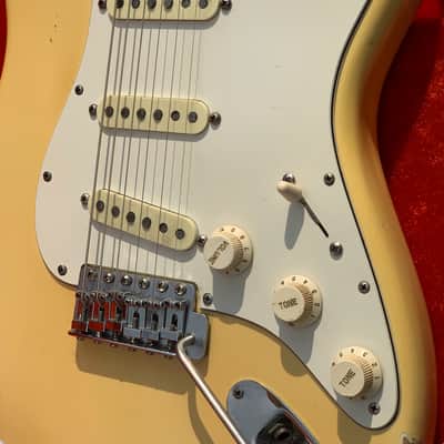 MIJ Fender Stratocaster 1970s 1980s - White PICKUP COVERS Japan image 7