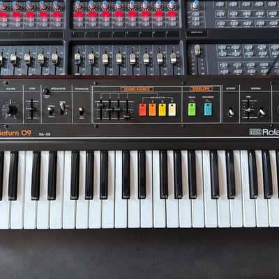 Roland SA-09 Saturn 09 44-Key Synthesizer 1980 - 1982 - Black