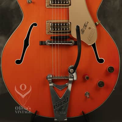 1964 Gretsch Chet Atkins 6120 Nashville Western Orange with HANG TAG image 1