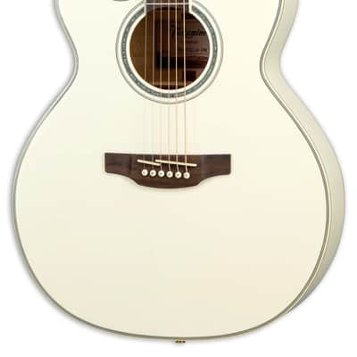 Takamine GN37CELH PW Pearl White w/Gigbag image 1