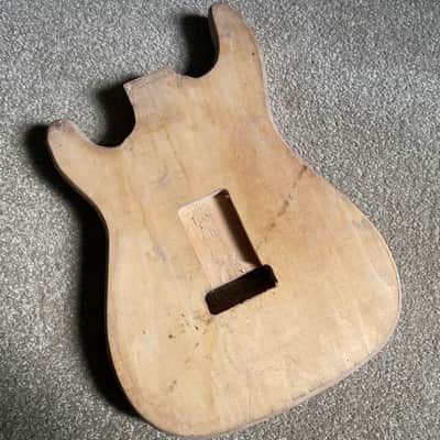 SSH Basswood Unfinished Guitar Body image 3