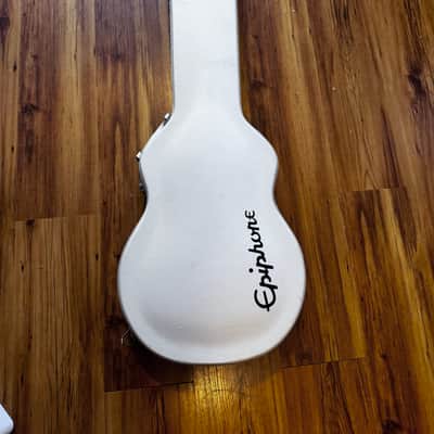 Epiphone Tommy Thayer Signature "White Lightning" Les Paul Standard 2015 - 2019 - Metallic White image 2