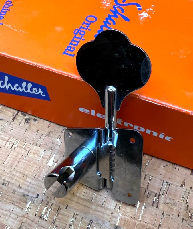 Schaller Original Bass Tuners for Vintage Style Fender 1970's - NOS in Box image 1