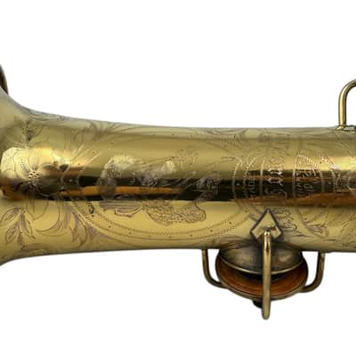 Conn Gold Plated New Wonder 8m C Melody Saxophone w/PORTRAIT EXTRA ENGRAVING image 19