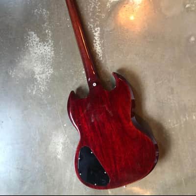 1969-1970 Gibson SG Special "Large Guard" with Vibrola Cherry Red image 4