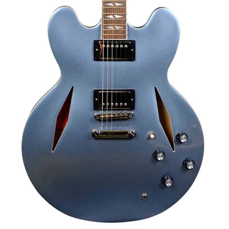 Epiphone Dave Grohl DG-335 Semi-hollowbody Electric Guitar - Pelham Blue image 1