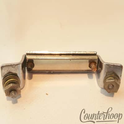*Ludwig Snare Drum Butt Plate Script P32 Chrome Vintage 60s Supra/Acro/JazzFest* - Excellent / 6.95/24.95 image 2