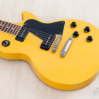 1996 Gibson Les Paul Special Single Cut TV Yellow w/ Case & Hangtags, Yamano image 9