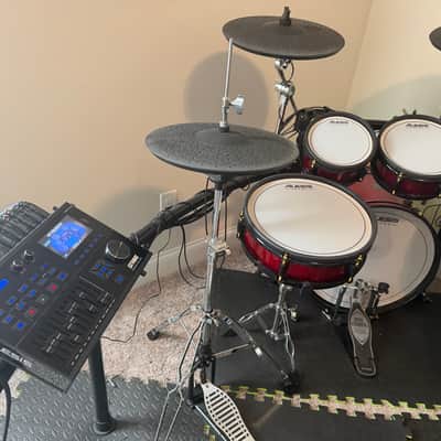 Alesis Strike Pro Special Edition Electronic Drum Set 2010s - Black / Red image 1