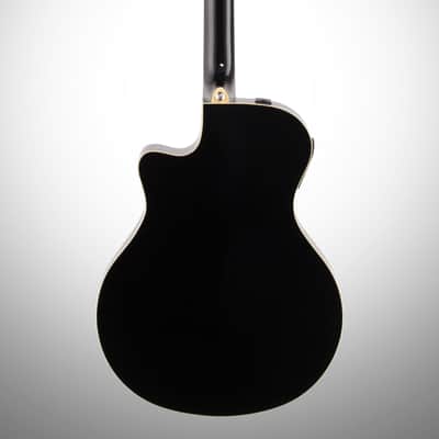 Yamaha APX-600 Acoustic-Electric Guitar, Black image 4