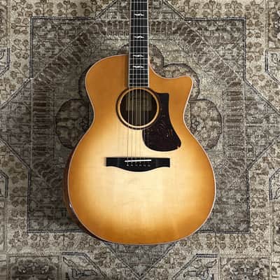 Eastman AC522CE-GB Grand Auditorium Acoustic-Electric w/ Case, Pro Setup image 1