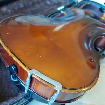 Suzuki Etude Knilling size 1/4 violin, Japan, Very Good Condition, w/ Case & Bow image 13