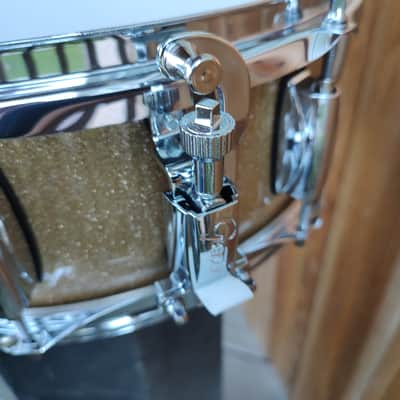 Gretsch Catalina Club  14 X 5 Snare drum 2026 - Vintage Gold Sparkle image 3