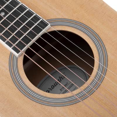 Boroughs B15MNT 3/4 Size Acoustic Guitar, Natural image 12