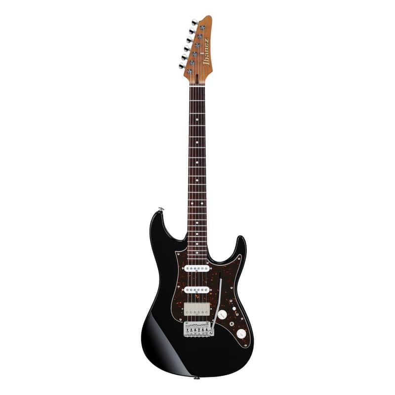 ギター Ibanez Prestige AZ2204N-AWH Ibanez AZ2204N-BK AZ Prestige Series Electric Guitar, Black